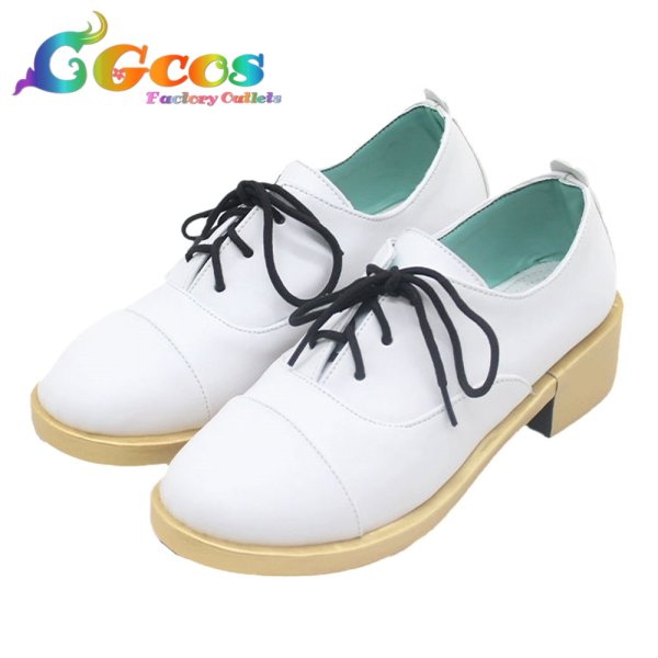 画像2: 名探偵コナン コスプレ靴 怪盗キッド コスプレブーツ コスプレ衣装 (2)