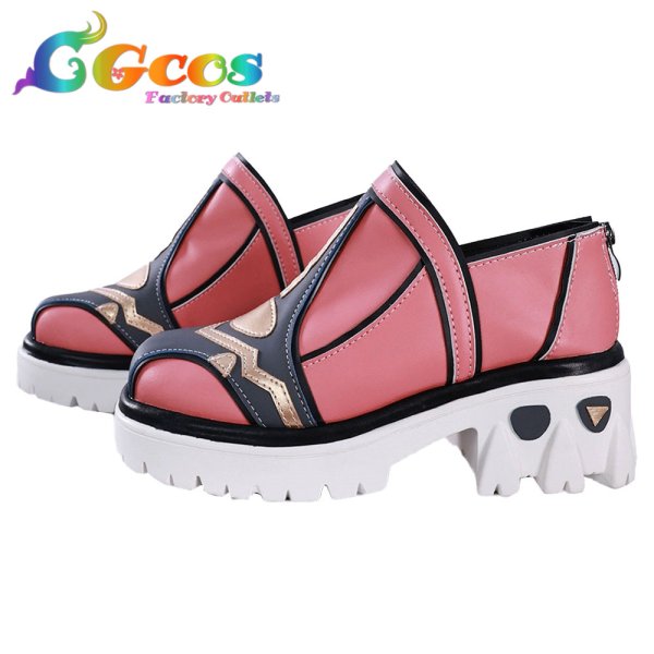 画像2: 原神(げんしん) コスプレ靴 ヴァレサ コスプレブーツ コスプレ衣装 (2)