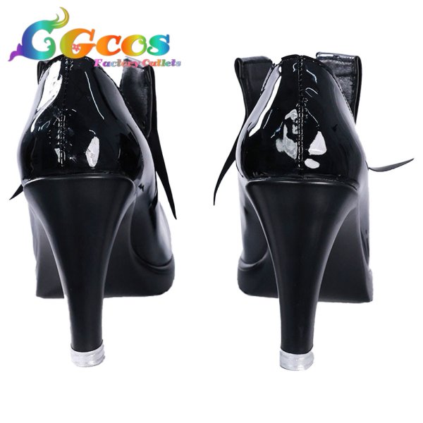 画像4: アークナイツ コスプレ靴 エンテレケイア コスプレブーツ コスプレ衣装 (4)