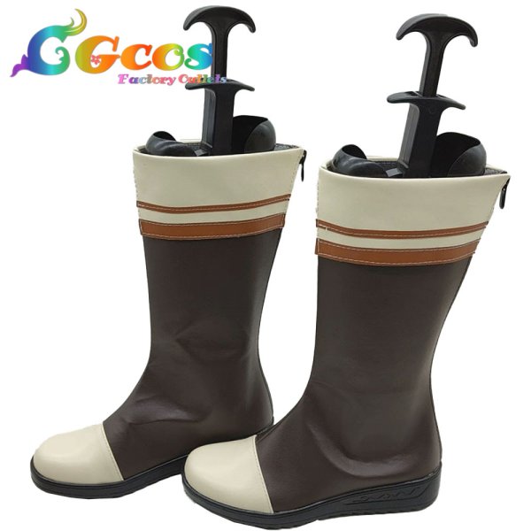 画像3: 魔王イブロギアに身を捧げよ コスプレ靴 イブロギア コスプレブーツ コスプレ衣装 (3)