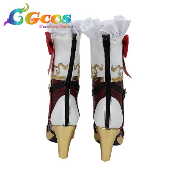画像4: アイカツ!　コスプレ靴　姫里マリア　星座ドレス　コスプレブーツ　コスプレ衣装 (4)