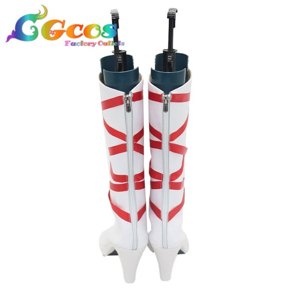 画像3: 神風怪盗ジャンヌ コスプレ靴 日下部まろん 初期衣装 コスプレブーツ コスプレ衣装 (3)