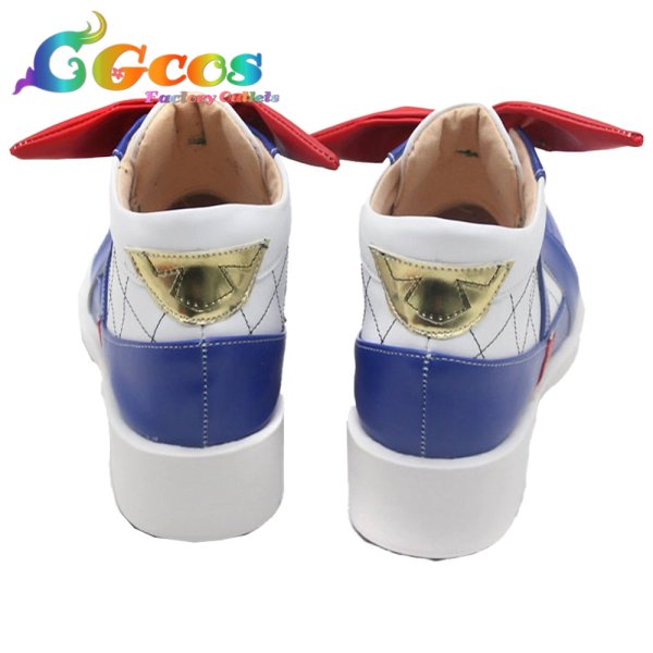 画像3: ウマ娘プリティーダービー コスプレ靴 アーモンドアイ 勝負服 コスプレブーツ コスプレ衣装 (3)