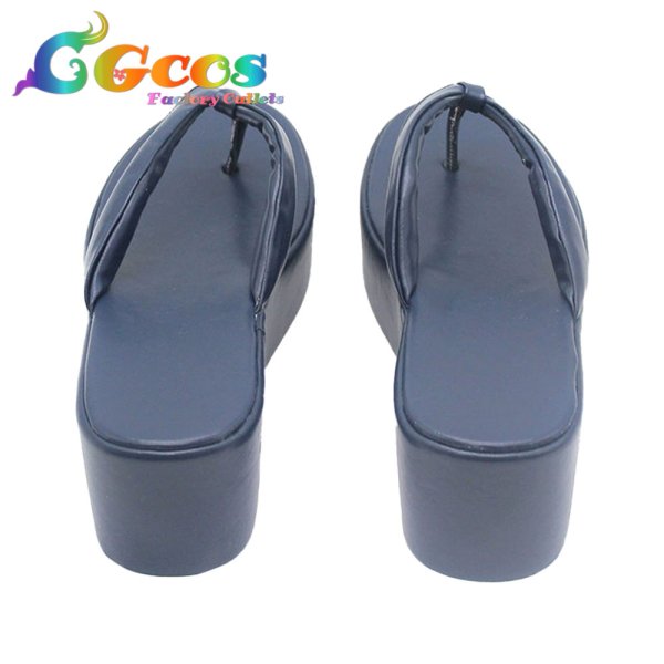 画像2: ブルーアーカイブ コスプレ靴 御稜ナグサ コスプレブーツ コスプレ衣装 (2)