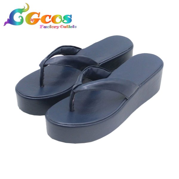 画像3: ブルーアーカイブ コスプレ靴 御稜ナグサ コスプレブーツ コスプレ衣装 (3)