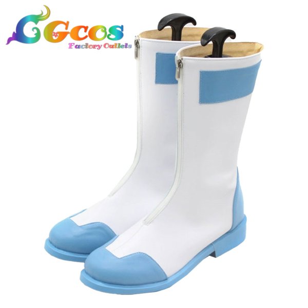 画像3: 交響詩篇エウレカセブン コスプレ靴 エウレカ コスプレブーツ コスプレ衣装 (3)