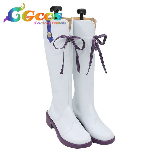 画像2: ウマ娘プリティーダービー コスプレ靴 トウカイテイオー 原案 コスプレブーツ コスプレ衣装 (2)