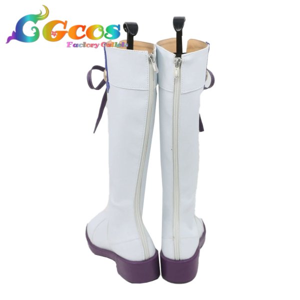 画像4: ウマ娘プリティーダービー コスプレ靴 トウカイテイオー 原案 コスプレブーツ コスプレ衣装 (4)