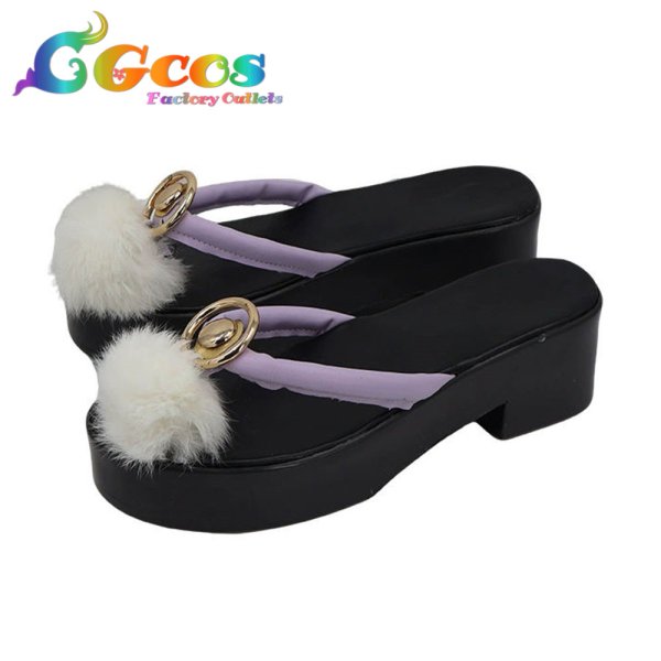 画像2: 原神(げんしん) コスプレ靴 神里綾人 コスプレブーツ コスプレ衣装 (2)