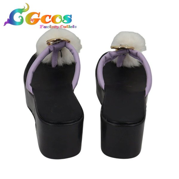 画像4: 原神(げんしん) コスプレ靴 神里綾人 コスプレブーツ コスプレ衣装 (4)