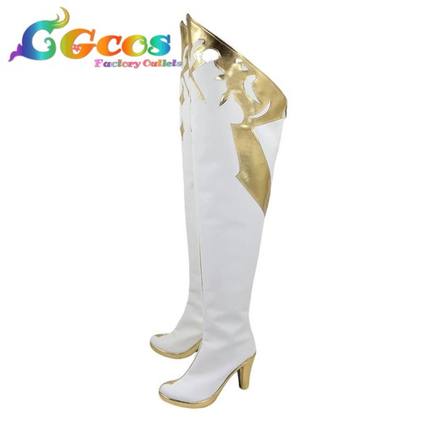 画像2: バーチャルYouTuber　コスプレ靴　VTuber　Aia Amare (アイア アマレ)　Archangel　コスプレブーツ　コスプレ衣装 (2)