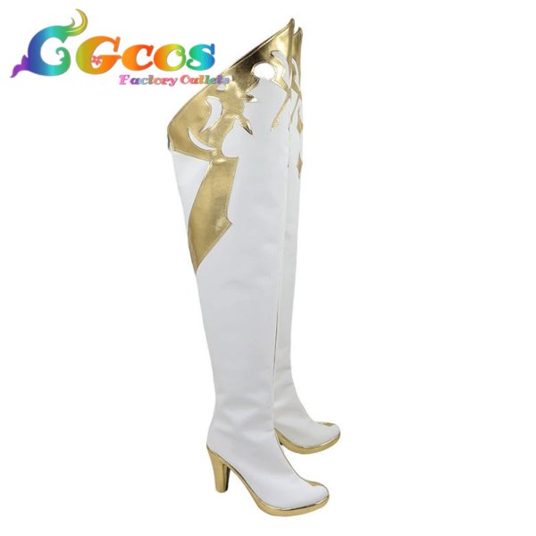 画像3: バーチャルYouTuber　コスプレ靴　VTuber　Aia Amare (アイア アマレ)　Archangel　コスプレブーツ　コスプレ衣装 (3)