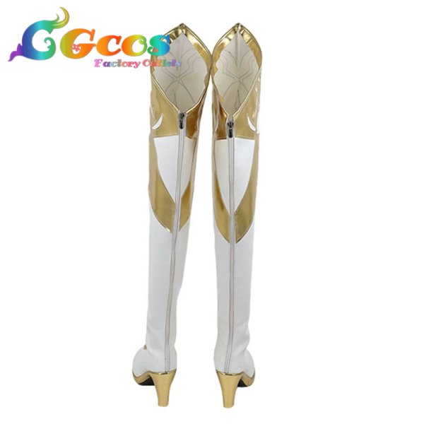 画像4: バーチャルYouTuber　コスプレ靴　VTuber　Aia Amare (アイア アマレ)　Archangel　コスプレブーツ　コスプレ衣装 (4)