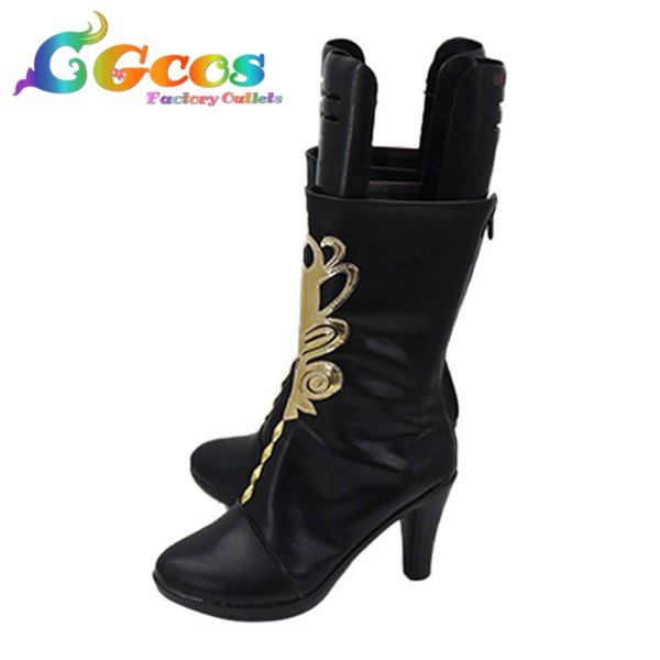 画像2: アイドルマスター シャイニーカラーズ コスプレ靴 七草にちか コスプレブーツ コスプレ衣装 (2)