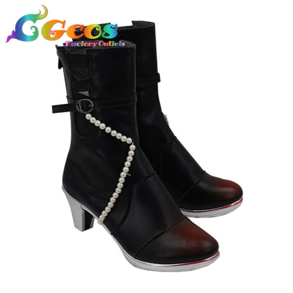 画像2: アークナイツ コスプレ靴 ペナンス 時たまの泥酔 コスプレブーツ コスプレ衣装 (2)