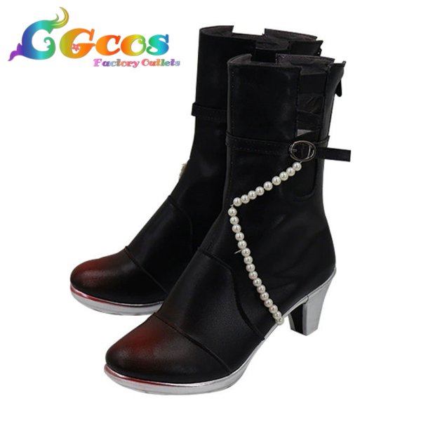 画像3: アークナイツ コスプレ靴 ペナンス 時たまの泥酔 コスプレブーツ コスプレ衣装 (3)