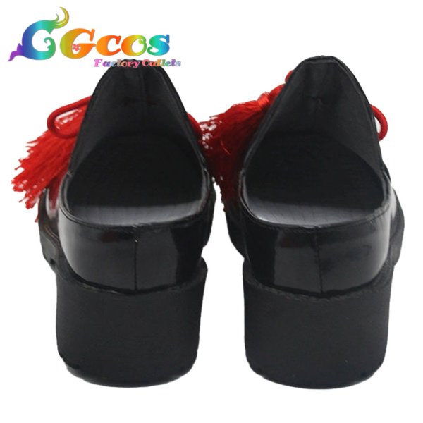 画像3: バーチャルYouTuber コスプレ靴 VTuber ローレン・イロアス 和服衣装 コスプレブーツ コスプレ衣装 (3)