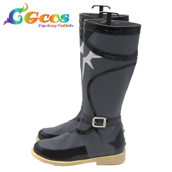 画像2: 崩壊:スターレイル コスプレ靴 ファイノン コスプレブーツ コスプレ衣装 (2)