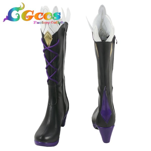 画像4: 崩壊3rd コスプレ靴 カレン・カスラナ コスプレブーツ コスプレ衣装 (4)