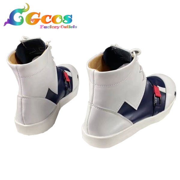 画像3: アークナイツ コスプレ靴 テキサス 冬の使者 コスプレブーツ コスプレ衣装 (3)