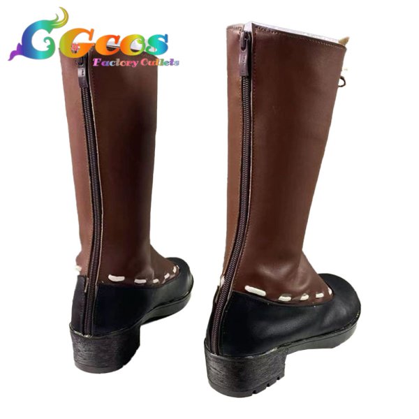 画像3: IdentityV 第五人格 コスプレ靴 庭師(エマ・ウッズ) ボロい服 コスプレブーツ コスプレ衣装 (3)