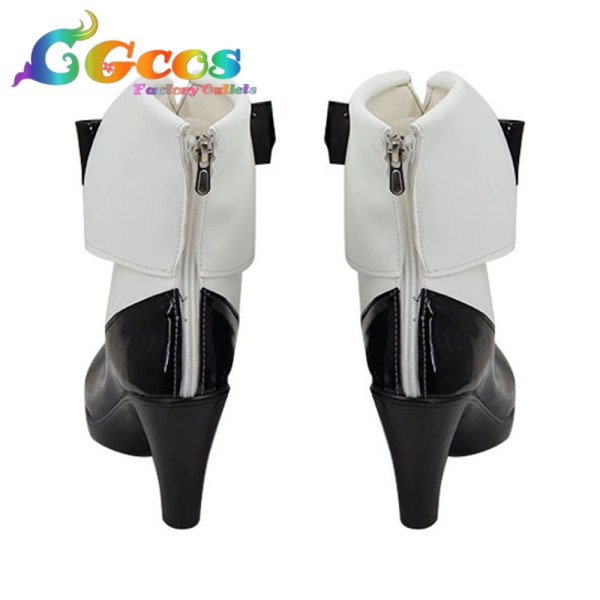 画像4: VOCALOID コスプレ靴 初音ミク バニー姿 コスプレブーツ コスプレ衣装 (4)