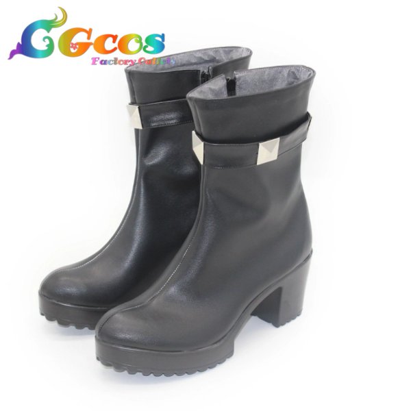 画像3: 学園アイドルマスター コスプレ靴 十王星南 コスプレブーツ コスプレ衣装 (3)