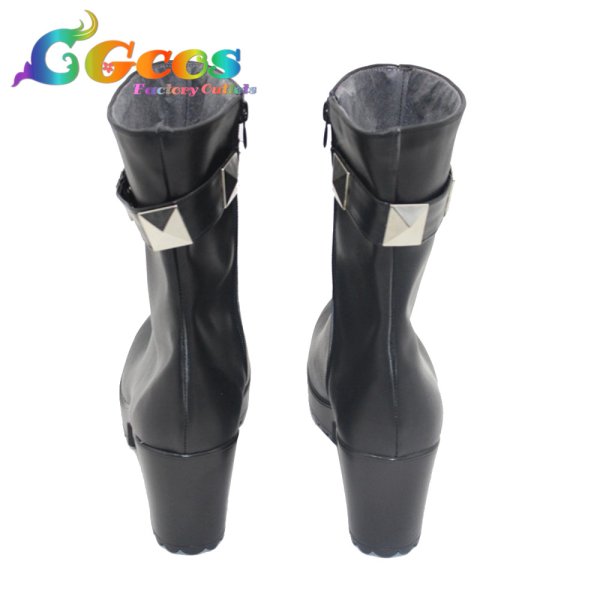 画像4: 学園アイドルマスター コスプレ靴 十王星南 コスプレブーツ コスプレ衣装 (4)