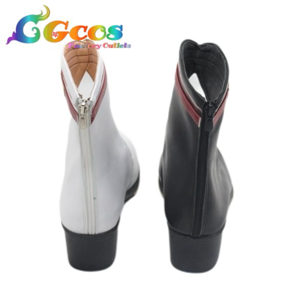 画像3: ウマ娘プリティーダービー コスプレ靴 カレンブーケドール 勝負服 コスプレブーツ コスプレ衣装 (3)