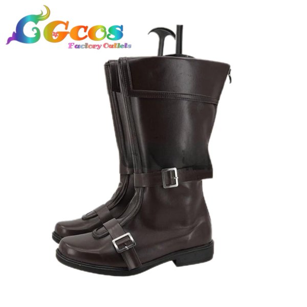 画像2: 治癒魔法の間違った使い方 コスプレ靴 兎里健 コスプレブーツ コスプレ衣装 (2)