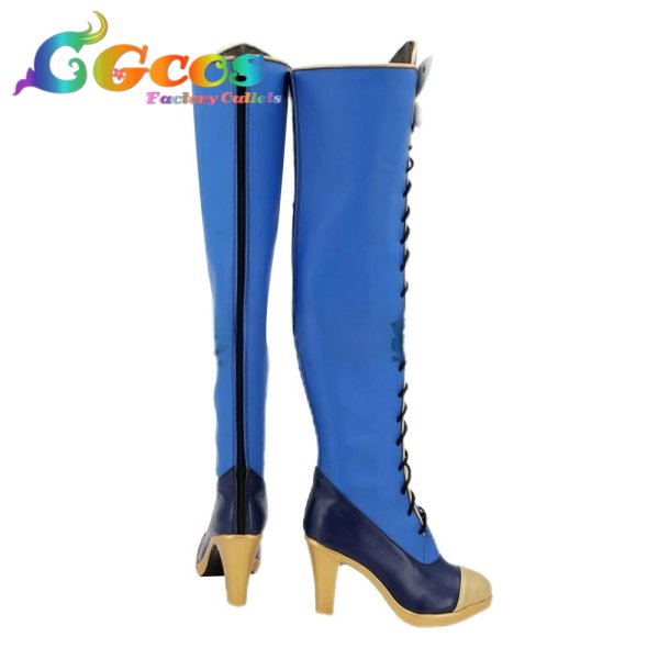 画像3: BanG Dream!(バンドリ!) コスプレ靴 桐ヶ谷透子 Astral Harmony コスプレブーツ コスプレ衣装 (3)