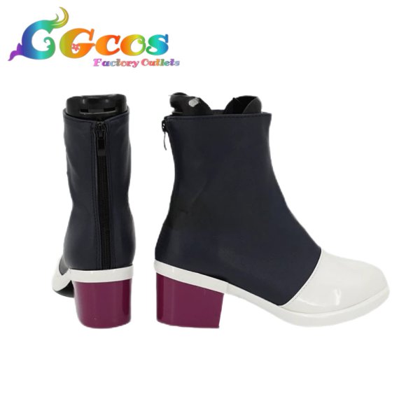 画像3: プロジェクトセカイ カラフルステージ! feat. 初音ミク コスプレ靴 神代類 mode parfum コスプレブーツ コスプレ衣装 (3)