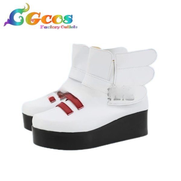 画像2: ラブライブ!虹ヶ咲学園スクールアイドル同好会 コスプレ靴 鐘嵐珠 コスプレブーツ コスプレ衣装 (2)