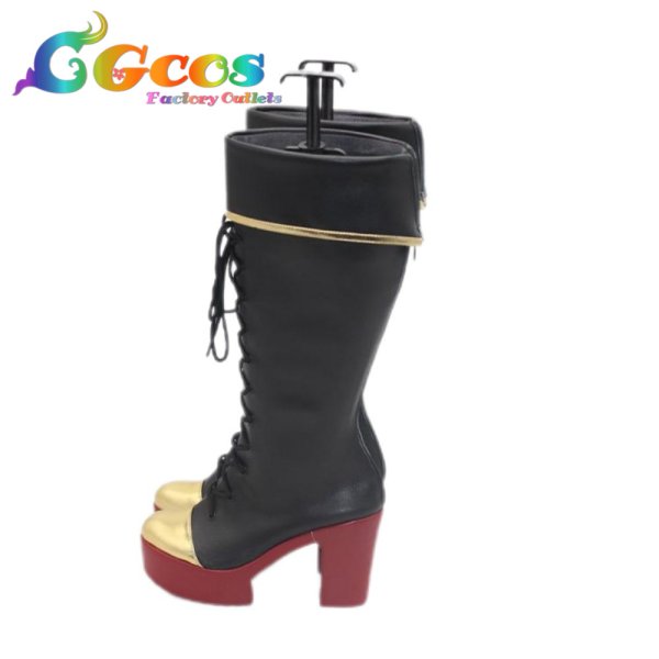 画像2: アイドリッシュセブン コスプレ靴 春原百瀬 コスプレブーツ コスプレ衣装 (2)