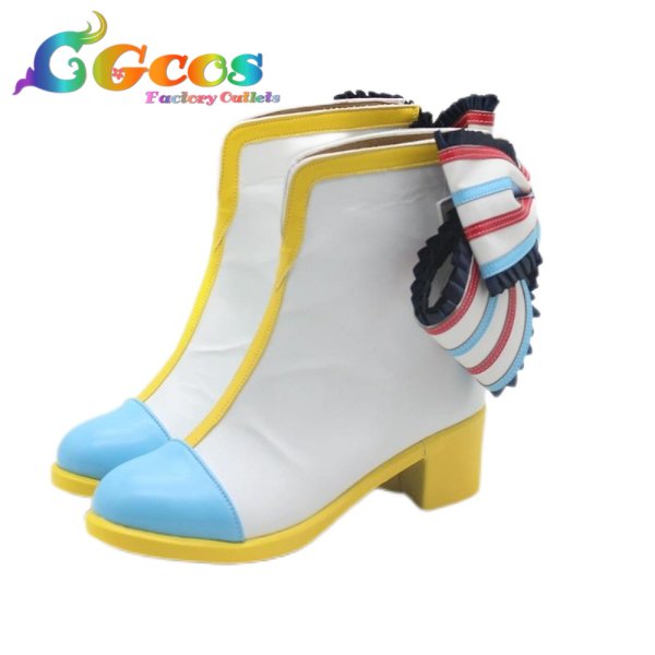 画像4: プリパラ コスプレ靴 ドロシー・ウェスト コスプレブーツ コスプレ衣装 (4)