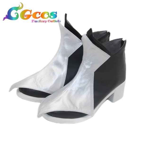 画像4: 俺だけレベルアップな件 コスプレ靴 向坂雫 コスプレブーツ コスプレ衣装 (4)