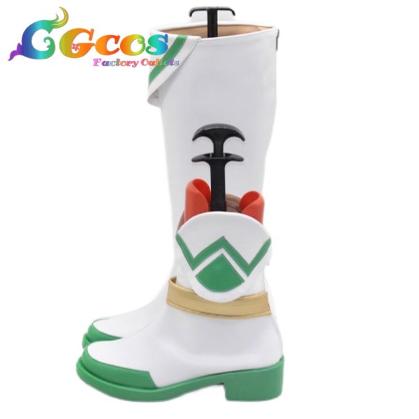 画像2: あんさんぶるスターズ! コスプレ靴 朱桜司 クロススカウト・プロメッサ コスプレブーツ コスプレ衣装 (2)