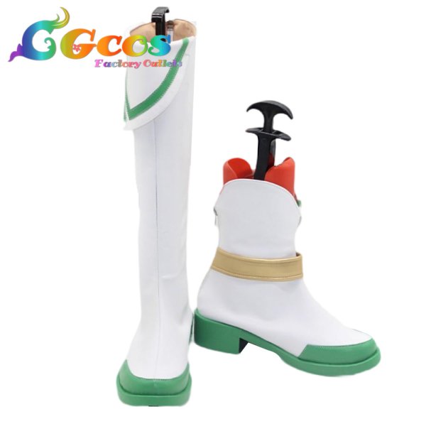 画像5: あんさんぶるスターズ! コスプレ靴 朱桜司 クロススカウト・プロメッサ コスプレブーツ コスプレ衣装 (5)