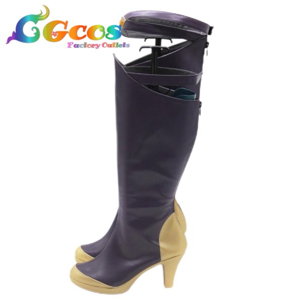 画像5: あんさんぶるスターズ! コスプレ靴 礼瀬マヨイ 傾慕の華/享楽  コスプレブーツ コスプレ衣装 (5)