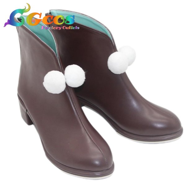 画像2: ウマ娘プリティーダービー コスプレ靴 エアメサイア 勝負服 コスプレブーツ コスプレ衣装 (2)