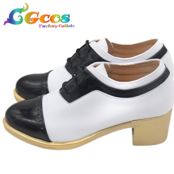 画像2: ウマ娘プリティーダービー コスプレ靴 スピードシンボリ コスプレブーツ コスプレ衣装 (2)