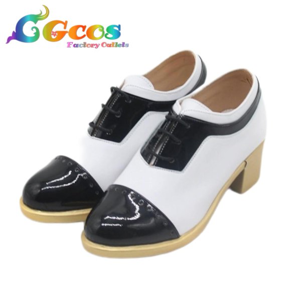 画像4: ウマ娘プリティーダービー コスプレ靴 スピードシンボリ コスプレブーツ コスプレ衣装 (4)