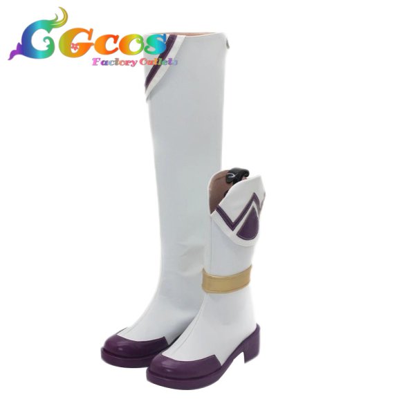 画像2: あんさんぶるスターズ！　コスプレ靴　紫之創　コスプレブーツ　コスプレ衣装 (2)