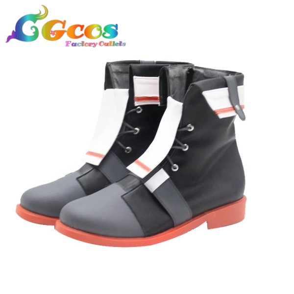 画像2: ドールズフロントライン2：エクシリウム　コスプレ靴　ミシュティ　コスプレブーツ　コスプレ衣装 (2)