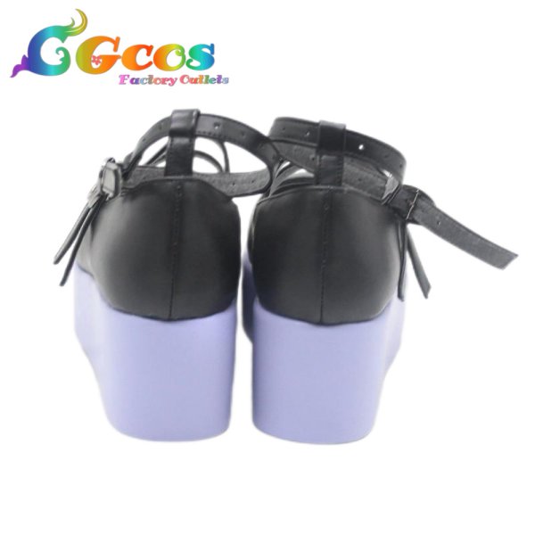 画像3: バーチャルYouTuber　コスプレ靴　VTuber　東雪蓮　吸血鬼　コスプレブーツ　コスプレ衣装 (3)