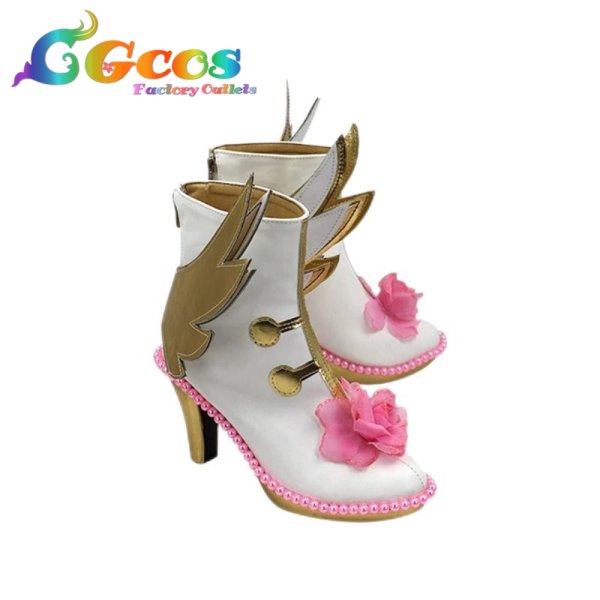 画像4: プリパラ　コスプレ靴　ファルル　コスプレブーツ　コスプレ衣装 (4)