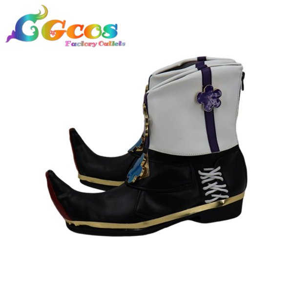 画像2: IdentityV 第五人格　コスプレ靴　ポストマン(ビクター・グランツ)　パンタロン　コスプレブーツ　コスプレ衣装 (2)