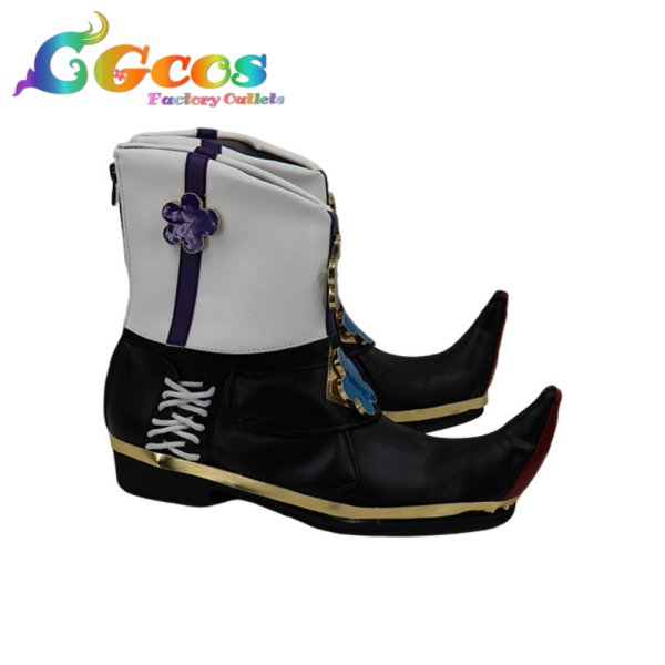 画像4: IdentityV 第五人格　コスプレ靴　ポストマン(ビクター・グランツ)　パンタロン　コスプレブーツ　コスプレ衣装 (4)