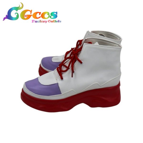 画像3: バーチャルYouTuber　コスプレ靴　VTuber　Seraph Dazzlegarden(セラフ・ダズルガーデン)　コスプレブーツ　コスプレ衣装 (3)