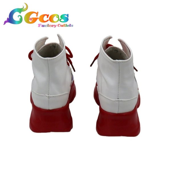 画像4: バーチャルYouTuber　コスプレ靴　VTuber　Seraph Dazzlegarden(セラフ・ダズルガーデン)　コスプレブーツ　コスプレ衣装 (4)